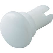TRUSCO プッシュリベット 板厚3.5~4.5mm 穴径5.1Φ 長さ6.5 白 50個入 TPR5065W