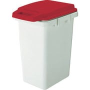 TRUSCO 連結ワンハンドパッキンペール 45L レッド TRHPP45R
