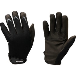 TALGCM [TRUSCO クラリーノ[[R上]]を使った人工皮革手袋 M]