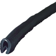 TRUSCO ワンタッチガスケット 2m PVC 芯材入り 板厚1.6mmまで 縦取り付け WPA32MBK