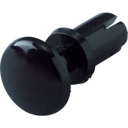 TRUSCO  プッシュリベット 板厚4.7～5.6mm 穴径3.6Φ 長さ7.0 黒 50個入 TPR3570BK