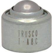 TA8C [TRUSCO ボールキャスター プレス成型品上向用 スチール製ボール]