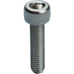 TRUSCO 六角穴付ボルト スチール メッキ 全ねじ M3×6 55本入 Y1540306