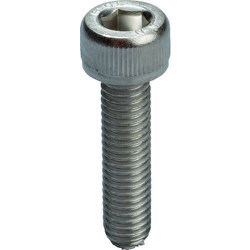 TRUSCO 六角穴付ボルト スチール メッキ 全ねじ M16×45 2本入 Y1541645