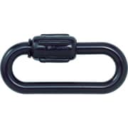 TCK6BK [TRUSCO プラカラビナ 黒 6mm (2個入)]