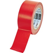 TRUSCO カラー布粘着テープ 幅50mm長さ25m レッド CNT5025R
