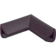 AC159 [カーボーイ 安心クッションはさみこみ型 コーナー用 内幅20mm ブラウン]
