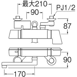 ヨドバシ.com - サンエイ SANEI SK18121CTC13 [SANEI サーモシャワー