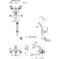 ヨドバシ.com - サンエイ SANEI CSK1710D13 [SANEI シングルシャワー