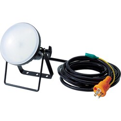 RTLE205EP [TRUSCO LED投光器 DELKURO 20W 5m アース付 2芯3芯両用タイプ]