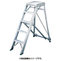TDAD150 [TRUSCO 折りたたみ式作業用踏み台 高さ1.50m]