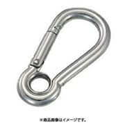 A5 [水本 ステンレス スナップフックA型(リング付) 線径5mm長さ53mm]