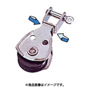 水本 プーリーブロックスイベル付き 使用ロープ径5～7mm PBS25
