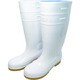 V4500W27.0 [日進 耐滑先芯入り長靴 白 27.0cm]