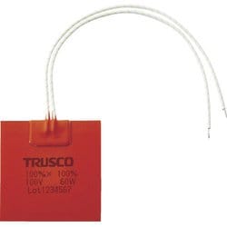 TRUSCO ラバーヒーター 100mmX100mm TRBH100100