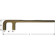 Ampco 防爆バルブウィールフック角型500mm CX1500B