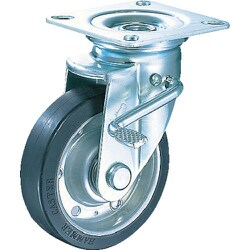 ハンマー XRZシリーズ 耐切粉 自在SP付 特殊ゴム車 100mm 413JXRZ100BAR01
