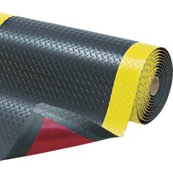 NOTRAX 疲労軽減マット クッショントラックス ブラック&イエロー 600X910 479S0023BY