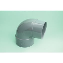 VU90KLI50 [トーエー VU継手 90°片受片差しエルボ 50]