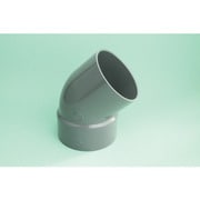 VU45KL50 [トーエー VU継手 45°片受エルボ 50]