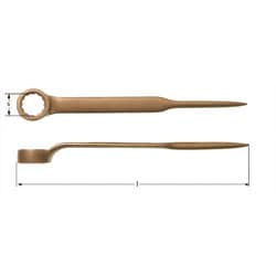 Ampco 防爆シノ付きボックスエンドレンチ 19mm AN0019B