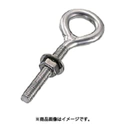 LE4M [水本 ステンレス ロングアイボルト(ミリネジ) 捻長38mm]