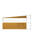 MP3804B [Ampco 防爆くさび 38x19x150mm]