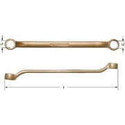 Ampco 防爆ダブルボックスエンドレンチ12x14mm AC1214B