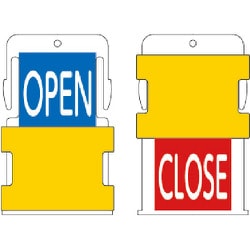 AIST4EN [IM スライド表示タグ OPEN CLOSE (OPEN - 青地に白 / CLOSE - 赤字に白)]