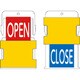 AIST7EN [IM スライド表示タグ OPEN CLOSE (OPEN - 赤地に白 / CLOSE - 青字に白)]