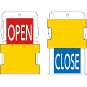 AIST7EN [IM スライド表示タグ OPEN CLOSE (OPEN - 赤地に白 / CLOSE - 青字に白)]