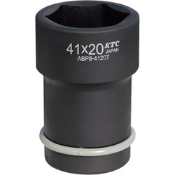 ABP8-4120TP [25.4SQ インパクトレンチ用ホイールナットコンビソケット 薄肉 41×20mm]