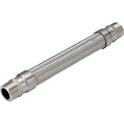 NFK 固定ニップル型フレキ ALLSUS304 20A×300L NK15320300