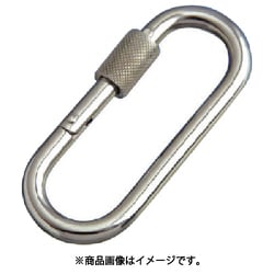 P4B [水本 ステンレス プチカラビナ(環付) 線径4mm長さ38mm]