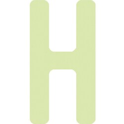 AILUMI50H [IM 中輝度蓄光カッテイング文字 英字 H]