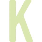 AILUMI50K [IM 中輝度蓄光カッテイング文字 英字 K]