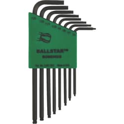 LTX8S [ボンダス ボールポイントスターL-レンチ セット8本組(T6-T25)]