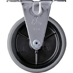 ハンマー Eシリ-ズ 固定 PPホイ-ルエラストマ-巻車 100mm 420ERL100BAR01