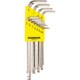 ボンダス ボールポイント L-レンチ メッキ インチ セット12本組(0.050-5/16) BLX12B