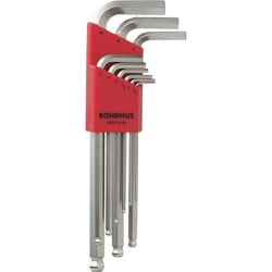 BLX9MLB [ボンダス ボールポイント・L―レンチセット ロング セット9本組(1.5-10mm)]