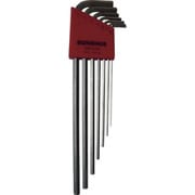 HLX7MB [ボンダス 六角L-レンチ エクストラロング メッキ セット7本組(1.5-6mm)]
