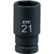 BP4M19T [12.7sq.インパクトレンチ用ソケット（セミディープ薄肉） 19mm]