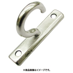 B2591 [水本 ステンレス プレートフック縦型 線径6mm]