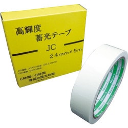日東エルマテ 高輝度蓄光テープ JC 24mmX5M NB2405C