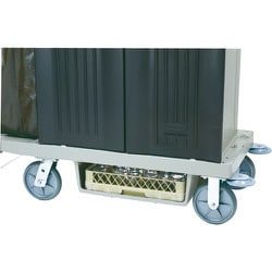 ラバーメイド ハウスキーピングカート用底面ラックキット プラチナ RM6196PT