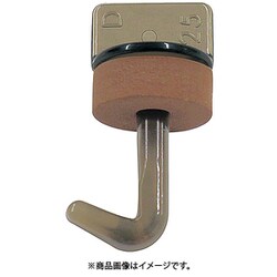 波板用 ポリカーボネイト極太フック 21mm ブロンズ（80個入） 00032507