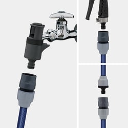 タカギ タカギ ラクロックコネクター G1079GY 散水用品 - アスクル