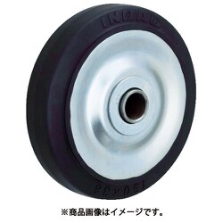 イノアック 中荷重用キャスター ゴム車輪のみ Φ200 GR200W