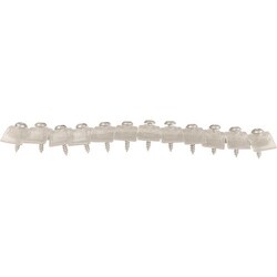 ダイドーハント ショート連結波板ビス 12連×8本(96本入) 4.2×23mm クリア 00045952
