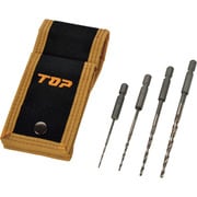 TOP テーパー下穴錐4本セット ETK2050DKS